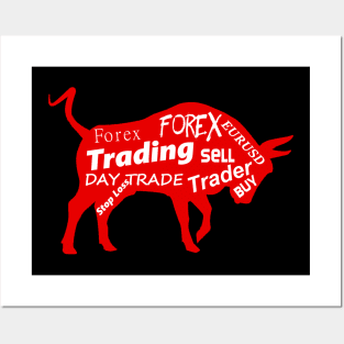 Bulls Forex Trader Posters and Art